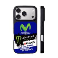 Movistar MonsterEnergy Yamaha ENEOS iPhone 17 Pro Max Black Case