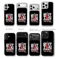 Muay Thai combat red bull fighting Chris Brown Phone Case Black Electroplated Silver For Iphone 11 To 17