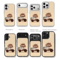 Muddy FJ40 offroad truck art Chris Brown Phone Case Black Electroplated Silver For Iphone 11 To 17