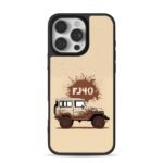 Muddy FJ40 offroad truck art iPhone 16 Pro Max Black Case