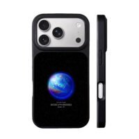 Music of the Spheres blue star iPhone 17 Pro Max Black Case