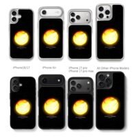 Music of the Spheres space art Chris Brown Phone Case Black Electroplated Silver For Iphone 11 To 17