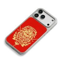 Mutant And Proud TMNT Fist Badge iPhone 17 Pro Max Electroplated Silver Case2