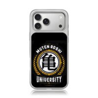 Muten Roshi University Kame badge iPhone 17 Pro Max Electroplated Silver Case1