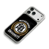 Muten Roshi University Kame badge iPhone 17 Pro Max Electroplated Silver Case2