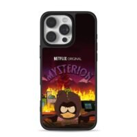 Mysterion South Park Netflix fire Phone Case for iPhone 11-17 & Samsung Galaxy S24-S26