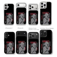 Nanami Kento Jujutsu Kaisen art Chris Brown Phone Case Black Electroplated Silver For Iphone 11 To 17