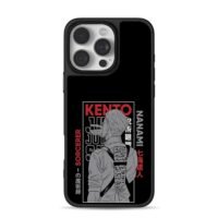 Nanami Kento Jujutsu Kaisen art iPhone 16 Pro Max Black Case