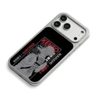 Nanami Kento Jujutsu Kaisen art iPhone 17 Pro Max Electroplated Silver Case2