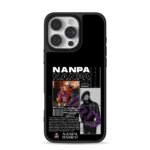 Nanpa Basico poster with his photos iPhone 16 Pro Max Black Case