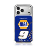NAPA 9 Chase Elliott Hendrick iPhone 17 Pro Max Electroplated Silver Case1
