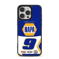 NAPA 9 Chase Elliott NASCAR iPhone 16 Pro Max Black Case
