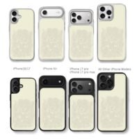 Naruto Akatsuki members line art Chris Brown Phone Case Black Electroplated Silver For Iphone 11 To 17