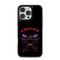 Naruto Akatsuki Pain Rinnegan iPhone 16 Pro Max Black Case