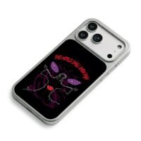Naruto Akatsuki Pain Rinnegan iPhone 17 Pro Max Electroplated Silver Case2