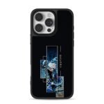 Naruto Kakashi Chidori Susanoo art iPhone 16 Pro Max Black Case
