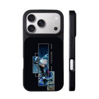 Naruto Kakashi Chidori Susanoo art iPhone 17 Pro Max Black Case