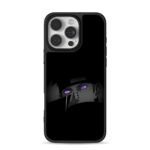 Naruto Pain Rinnegan closeup art iPhone 16 Pro Max Black Case