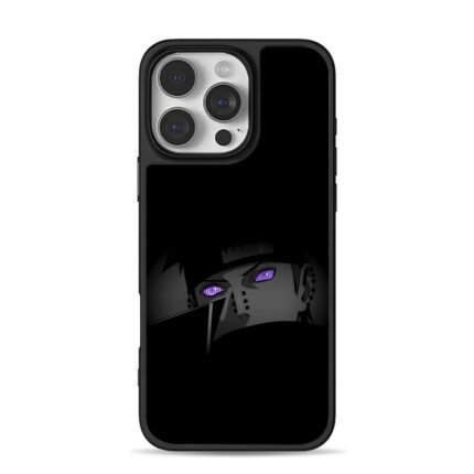 Naruto Pain Rinnegan closeup art iPhone 16 Pro Max Black Case