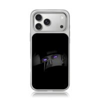 Naruto Pain Rinnegan closeup art iPhone 17 Pro Max Electroplated Silver Case1