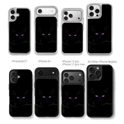 Naruto Pain Rinnegan dark eyes art Chris Brown Phone Case Black Electroplated Silver For Iphone 11 To 17