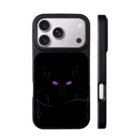 Naruto Pain Rinnegan dark eyes art iPhone 17 Pro Max Black Case