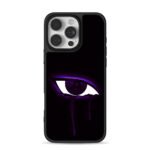 Naruto Rinnegan purple dripping eye iPhone 16 Pro Max Black Case