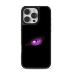 Naruto Rinnegan purple glowing eye iPhone 16 Pro Max Black Case