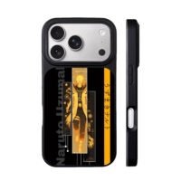 Naruto Uzumaki Sage Mode anime art iPhone 17 Pro Max Black Case