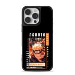 Naruto Uzumaki Shippuden anime art iPhone 16 Pro Max Black Case