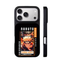 Naruto Uzumaki Shippuden anime art iPhone 17 Pro Max Black Case