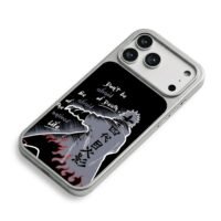 Naruto Yondaime Hokage Minato quote iPhone 17 Pro Max Electroplated Silver Case2