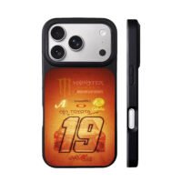 NASCAR 19 Joe Gibbs Racing race art iPhone 17 Pro Max Black Case