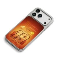 NASCAR 19 Joe Gibbs Racing race art iPhone 17 Pro Max Electroplated Silver Case2