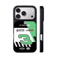 NASCAR 3 Austin Dillon RCR livery iPhone 17 Pro Max Black Case