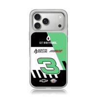 NASCAR 3 Austin Dillon RCR livery iPhone 17 Pro Max Electroplated Silver Case1