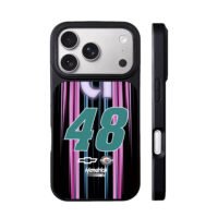 NASCAR 48 Hendrick racing stripes iPhone 17 Pro Max Black Case
