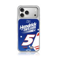 NASCAR 5 Hendrick Cars livery KC iPhone 17 Pro Max Electroplated Silver Case1