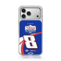 Nascar 8 Rowdy Lucas Oil RCR Chevy iPhone 17 Pro Max Electroplated Silver Case1