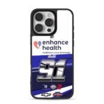NASCAR 91 Chevy enhance health Phone Case for iPhone 11-17 & Samsung Galaxy S24-S26
