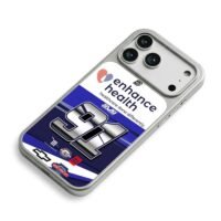 NASCAR 91 Chevy enhance health iPhone 17 Pro Max Electroplated Silver Case2