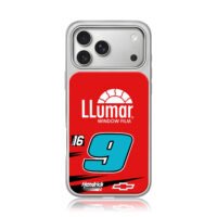 NASCAR No9 Llumar Hendrick Livery iPhone 17 Pro Max Electroplated Silver Case1