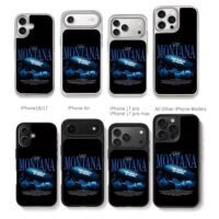Nata Montana The World Is Yours art Chris Brown Phone Case Black Electroplated Silver For Iphone 11 To 17