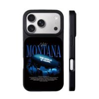 Nata Montana The World Is Yours art iPhone 17 Pro Max Black Case