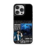 Natanael Cano concert airship iPhone 16 Pro Max Black Case