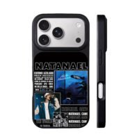 Natanael Cano concert airship iPhone 17 Pro Max Black Case