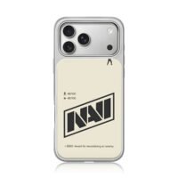 NAVI CSGO kill stats soldier print iPhone 17 Pro Max Electroplated Silver Case1