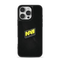 NAVI Natus Vincere esports logo iPhone 16 Pro Max Black Case