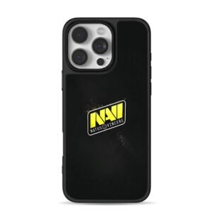 NAVI Natus Vincere esports logo iPhone 16 Pro Max Black Case