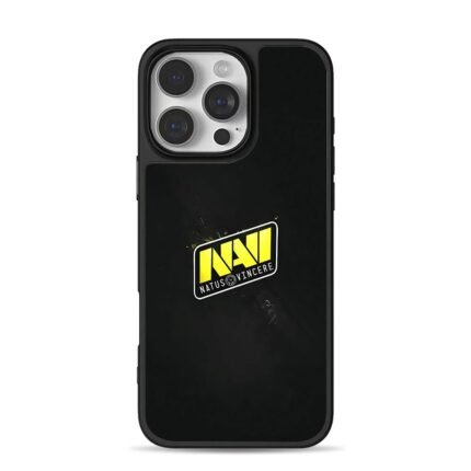 NAVI Natus Vincere esports logo iPhone 16 Pro Max Black Case